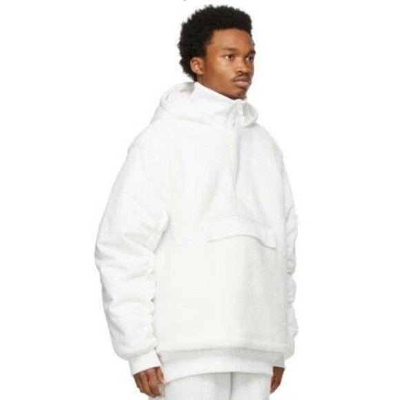 ADIDAS Ivy Park "Icy Park" 1/2 Zip Sherpa Jacket - Picture 15 of 15